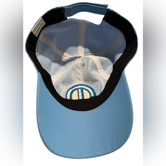 Mopar Logo Baseball Hat Blue Embroidered • Adjustable • Preowned - Picture 2 of 3